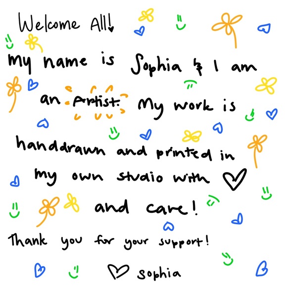 Handmade square note card! Size 5”x5” floral pot design [PRICE FIRM] - Picture 4 of 5